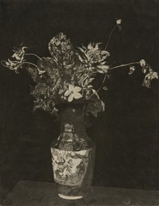 The Agony of Flowers (Black and White Version) by Theodore Roussel