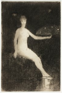 Summer (Black and White Version) by Theodore Roussel