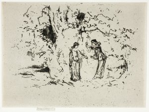 The Pastoral Play by Theodore Roussel