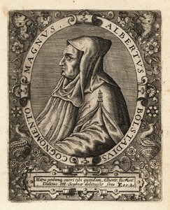 Albertus Magnus, German Catholic bishop by Theodore de Bry