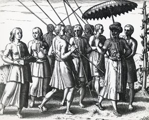 Inhabitants of Sumatra by Theodore de Bry