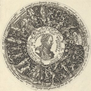 Portrait of William I of Orange, from a Series of Tazza Designs, ca. 1588