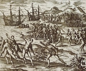 The Spanish In America by Theodore de Bry