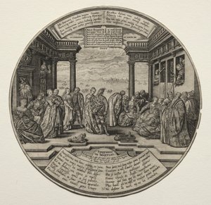 The Venetian Ball by Theodore de Bry