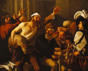 Christ Driving the Moneychangers from the Temple