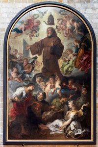 The Exaltation of St. Francis of Paula by Theodore van Thulden