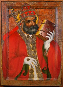 The Holy Pope - Portrait of an unknown pope by Theodoric Master