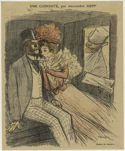 Gil Blas Illustrated: A Curiosity, by Alexandre Hepp by Théophile Alexandre Steinlen