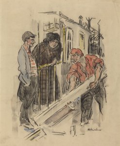 Gossips by Théophile Alexandre Steinlen