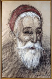 Portrait of Anatole France by Théophile Alexandre Steinlen