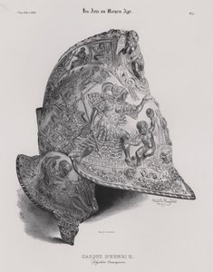 Helmet of King Henry II of France by Theophile Evariste (after) Fragonard