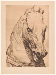 Head of the Unicorn from an Antique Statue