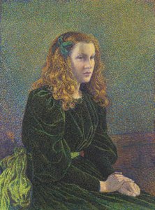 Young Woman in Green Dress, Germaine Maréchal