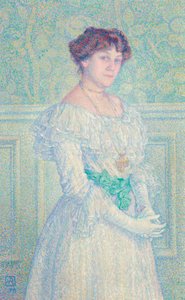 Portrait of Laure Flé, 1898 by Théo van Rysselberghe