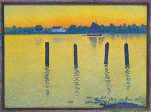 Sailing Boat on the River Escaut, 1892