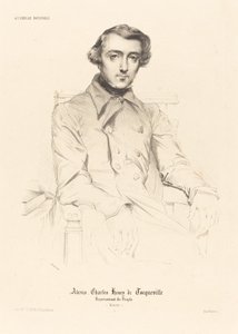 Alexis Charles Henry de Tocqueville by Théodore Chassériau