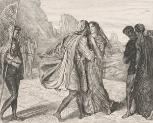 O my fair warrior!: plate 5 from Othello Act 2, Scene 1