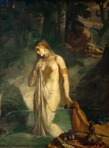 Susanna at her Bath by Théodore Chassériau