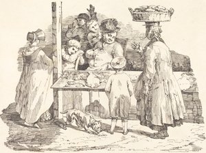 The Dozing Fishmonger