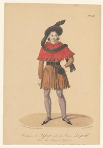 Marcelin Lafont as Prince Leopold in the Opera La Juive