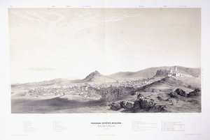 Panorama of Modern Athens by Théodose du Moncel