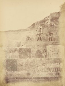 Medinet-el-Bahari (Thebes) by Théodule Devéria