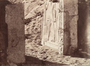 Tomb of Ptahmose, Saqqara Memphis by Théodule Devéria