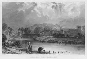 Appleby, Westmorland by Thomas (after) Allom
