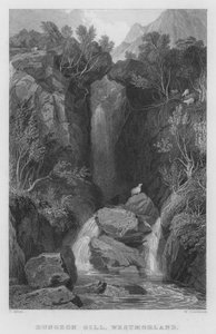 Dungeon Gill, Westmorland (engraving)