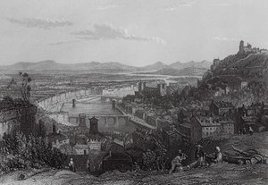 Lyons, from La Croix Rousse