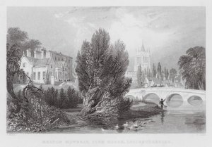 Melton Mowbray, Club House, Leicestershire (engraving)