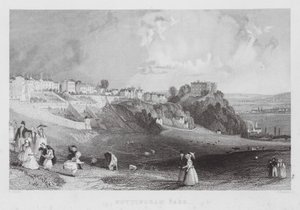 Nottingham Park by Thomas (after) Allom