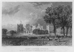 Raby Castle, Durham, the Seat of William-Harry Vane, Duke of Cleveland