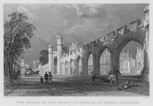 The Palace of the Bishop of Durham, at Bishop Auckland