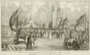 The Ceremony of Opening London Bridge