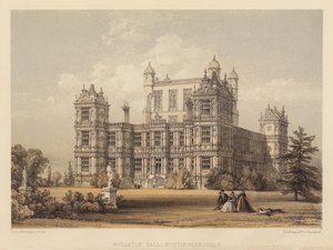 Wollaton Hall, Nottinghamshire by Thomas (after) Allom