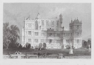 Wollaton Hall, Nottinghamshire by Thomas (after) Allom