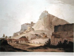 South East View of Trichinopoly, plate 49 from 