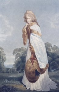 Eliza Farren, Countess of Derby, engraved by Francesco Bartolozzi, published by Bull and Jeffreys by Thomas (after) Lawrence
