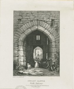 Dudley Castle - North Gateway by Thomas (after) Underwood