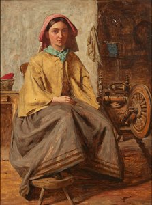 At the Spinning Wheel