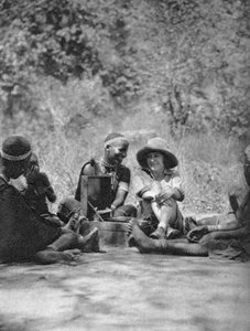 Listening to the gramophone, Bulawayo to Dett, Rhodesia