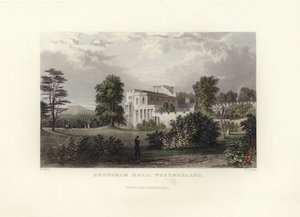 Brougham Hall by Thomas Allom