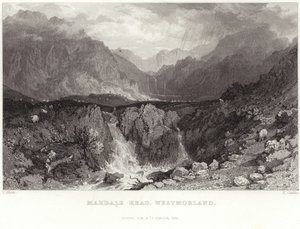 Mardale Head in Westmorland by Thomas Allom
