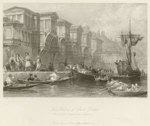The Palace of Said Pasha by Thomas Allom