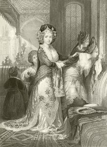 The Favorite Odalique by Thomas Allom
