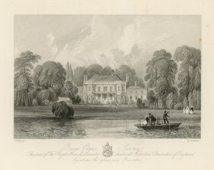 The seat of the Right Honourable Sir Lancelot Shadwell by Thomas Allom