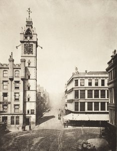 High Street From The Cross by Thomas Annan