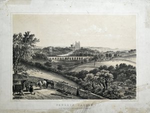 Penrhyn Castle, c.1850 by Thomas Ashburton Picken