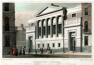 Finsbury Chapel, City of London by Thomas Barber